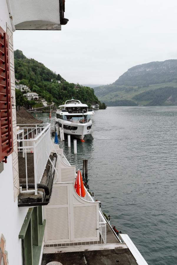 Seehotel Schwert Gersau Eksteriør bilde