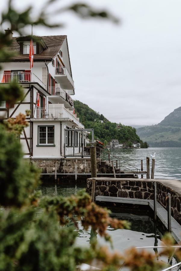 Seehotel Schwert Gersau Eksteriør bilde