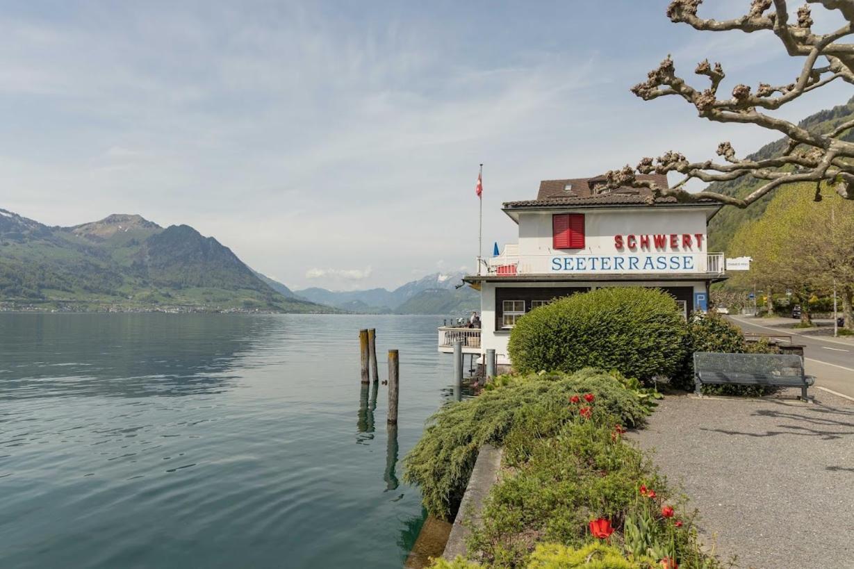 Seehotel Schwert Gersau Eksteriør bilde
