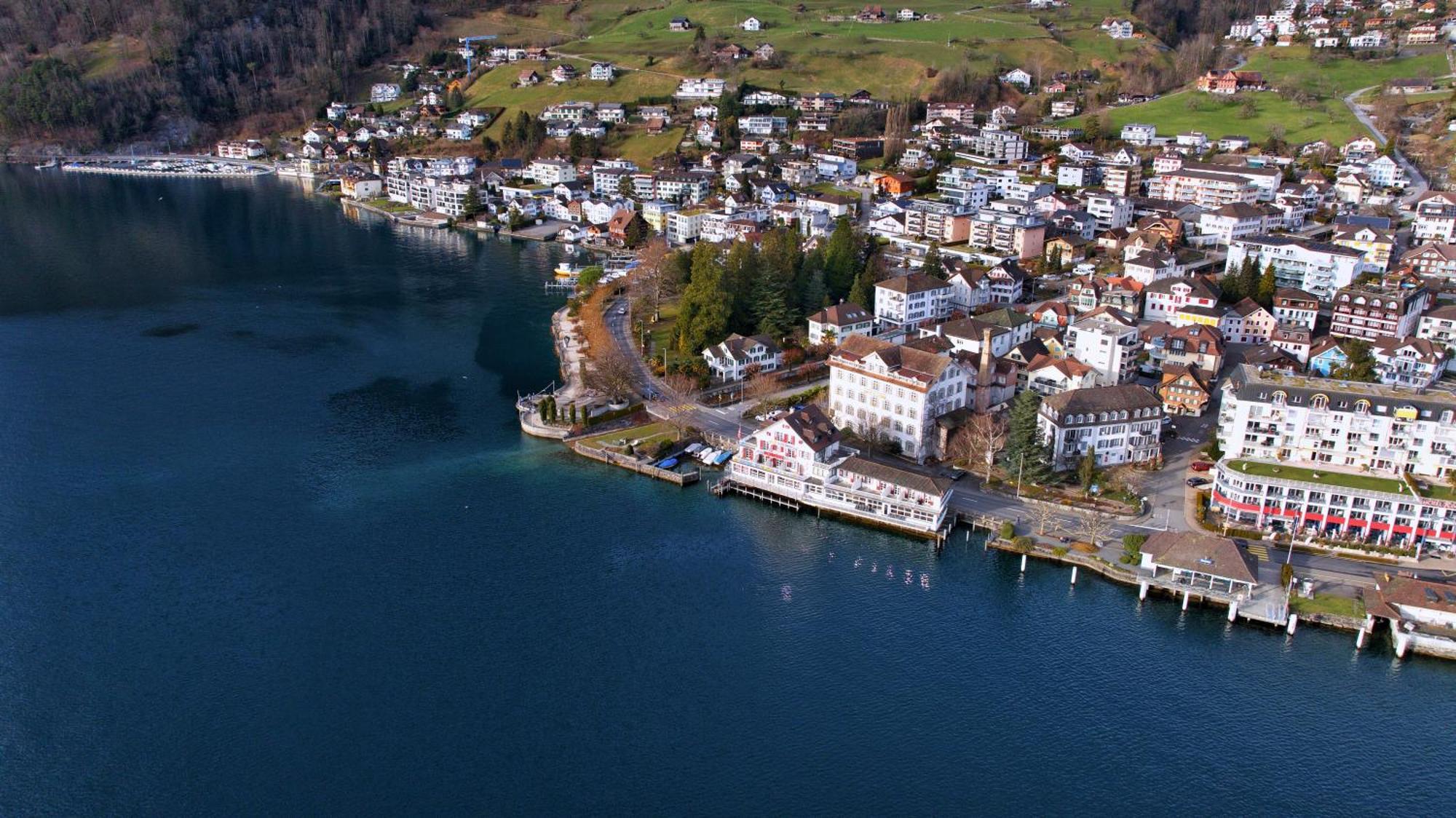 Seehotel Schwert Gersau Eksteriør bilde