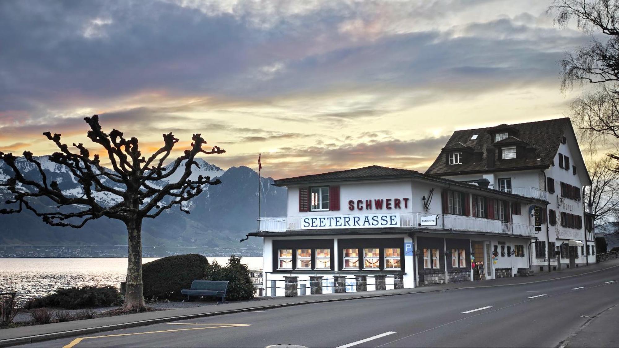 Seehotel Schwert Gersau Eksteriør bilde