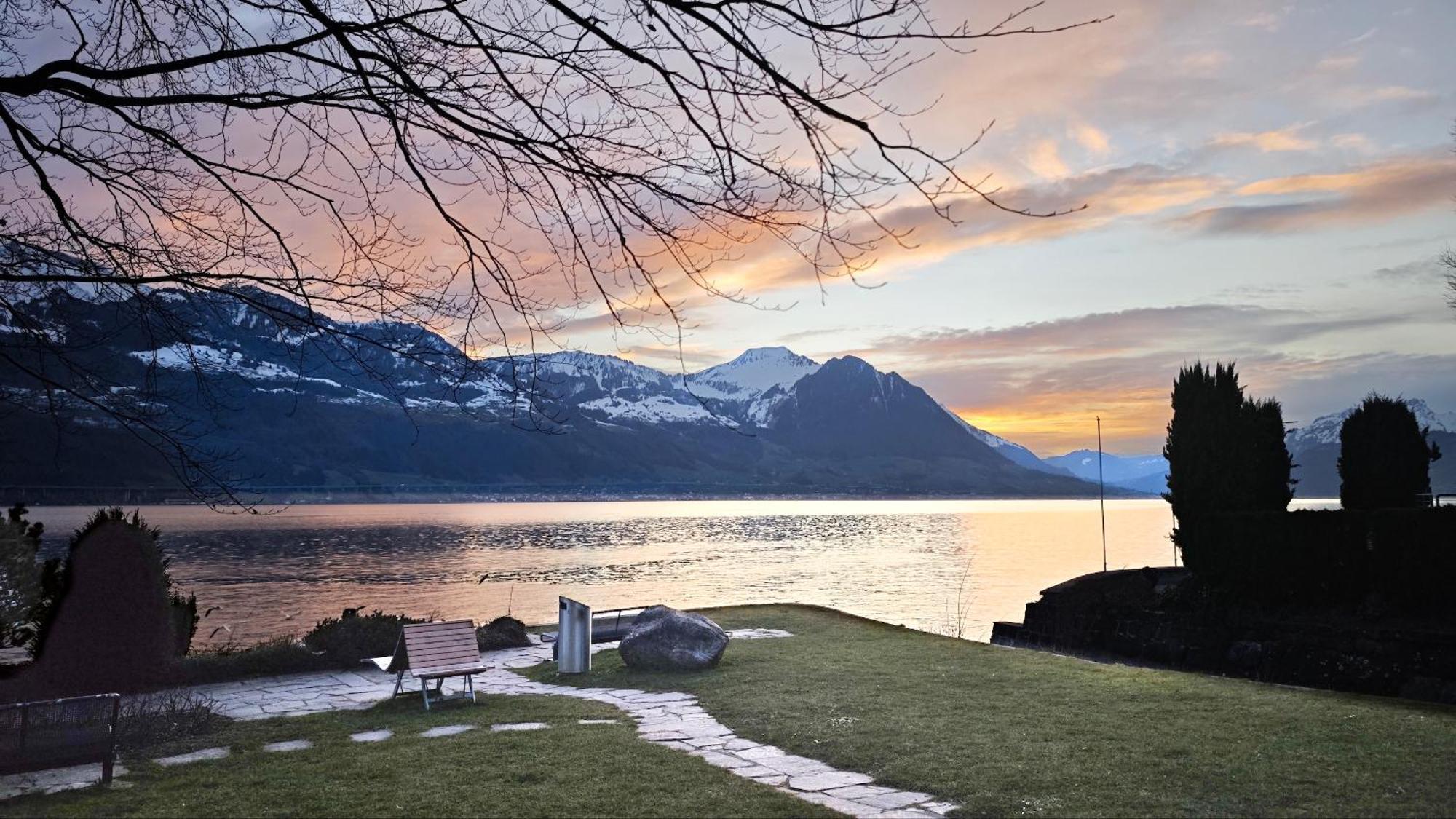 Seehotel Schwert Gersau Eksteriør bilde