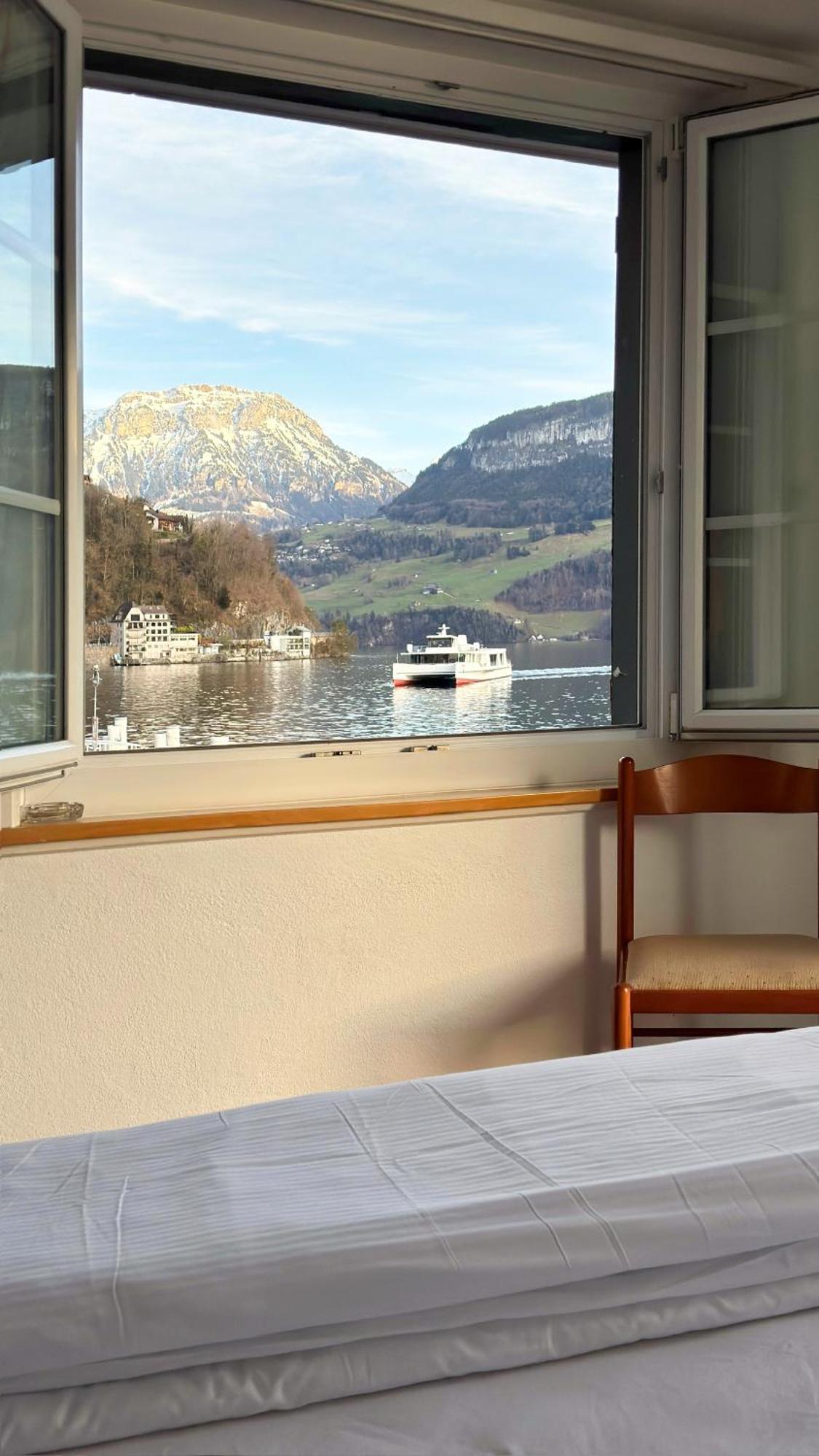 Seehotel Schwert Gersau Eksteriør bilde
