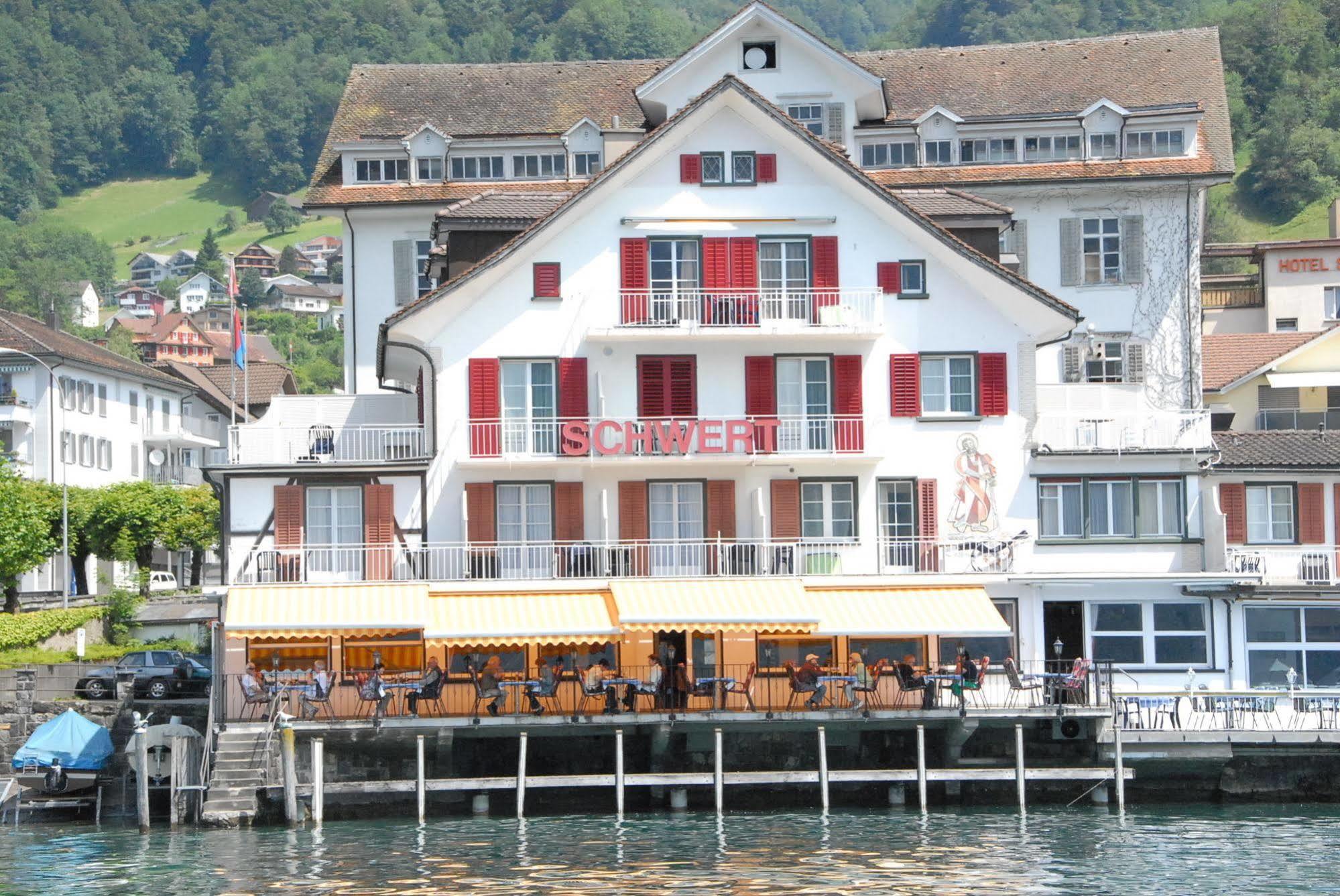 Seehotel Schwert Gersau Eksteriør bilde